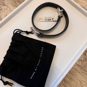 Marc Jacobs leather wrap bracelet